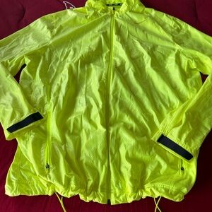 Nike Neon Yellow Mesh Jacket